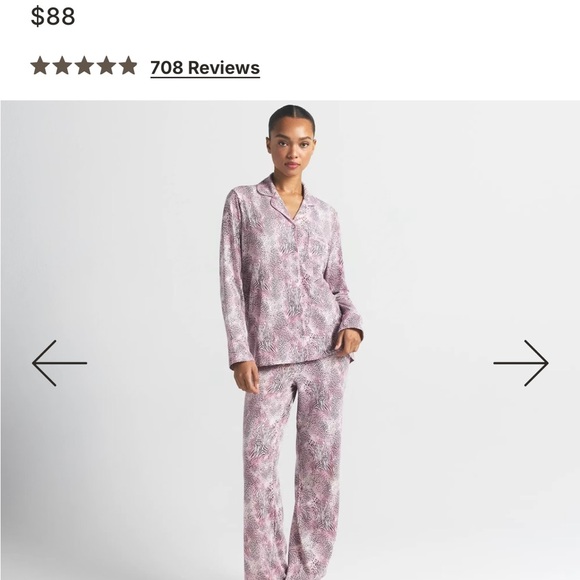 New SKIMS Bloom Mini Multi Animal Patterned Pajama Set - Picture 2 of 3